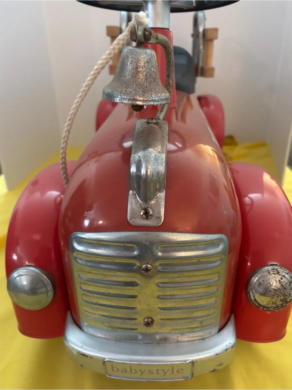 Schylling Kids Fire Chief Ride-On Toy - Red